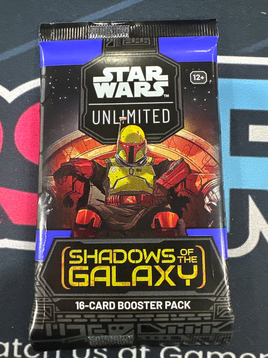 Star Wars Unlimited Shadows of the Galaxy Booster Pack