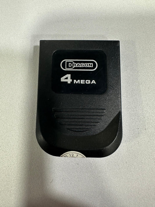GameCube memory Card 4mb 59blocks Aftermarket