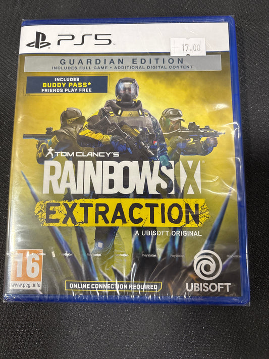 Tom Clancy’s Rainbow six extraction Guardian edition sealed