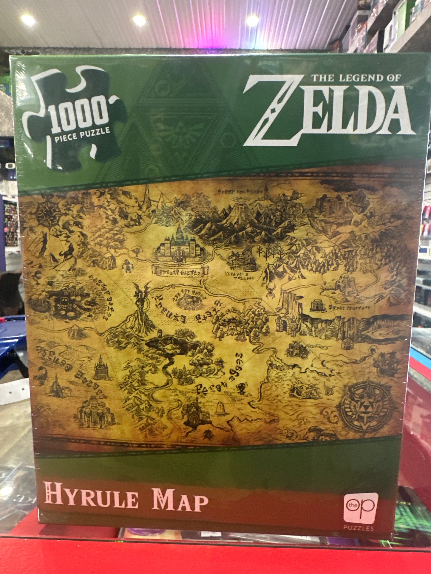 The Legend of Zelda Hyrule Map Pizzle