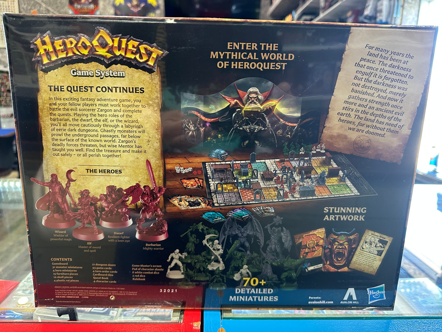 Hero Quest Game System