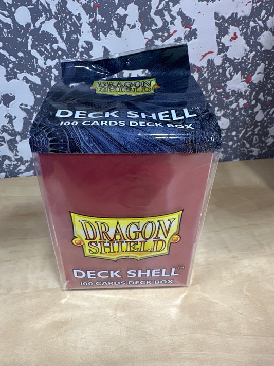 Dragon Shield Blood Red 100 Card Deck Box