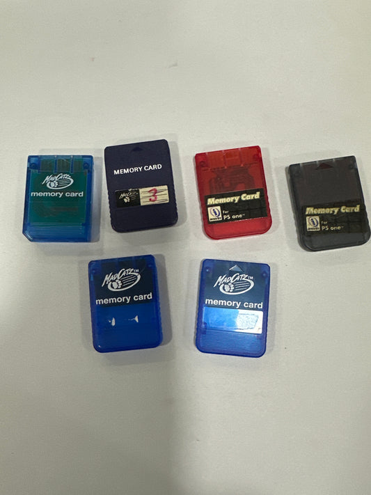 PlayStation 1 Memory Card Aftermarket Used