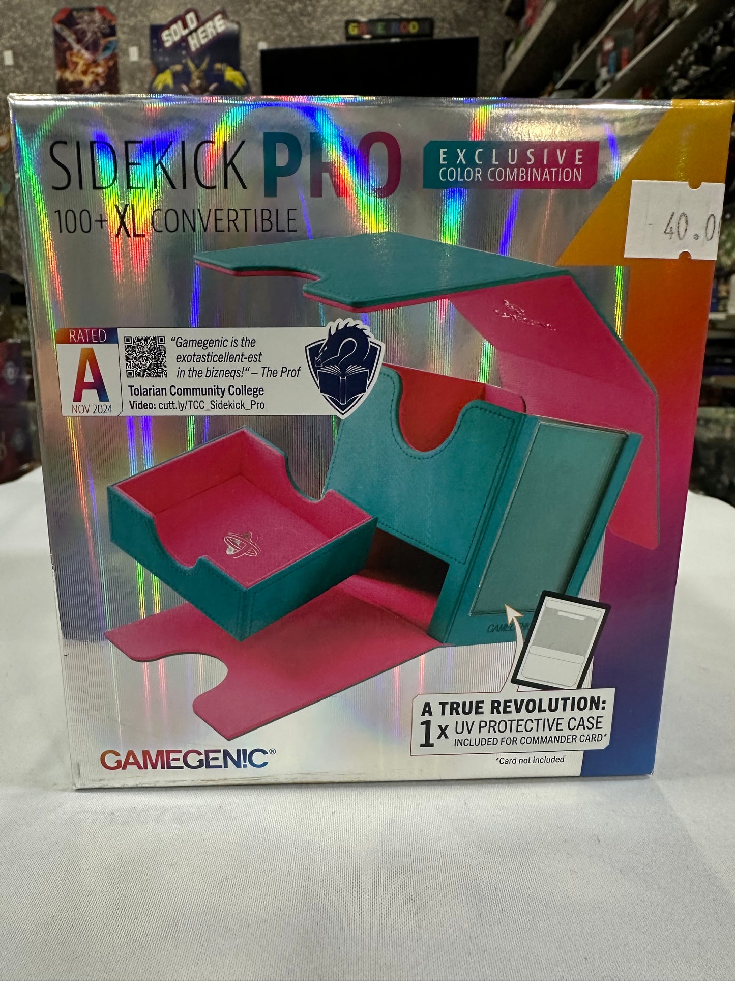 Teal & Pink Exclusive Edition Sidekick Pro 100+ XL