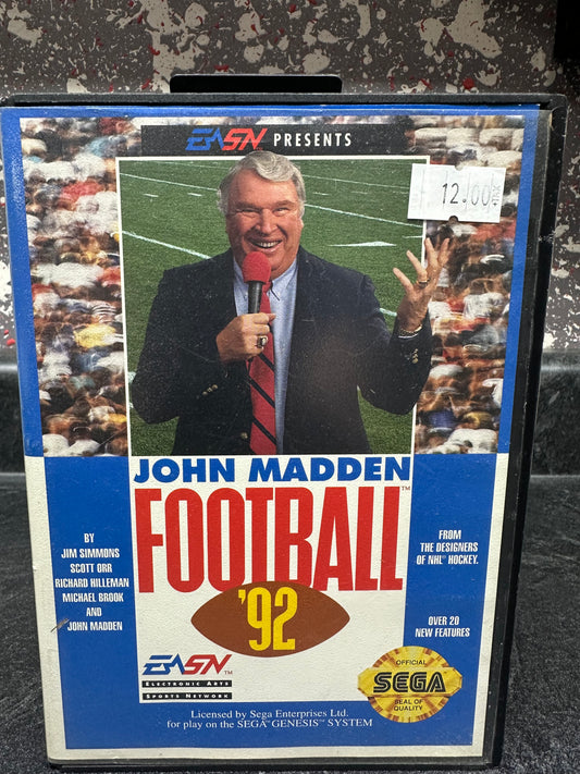 John Madden Football 92