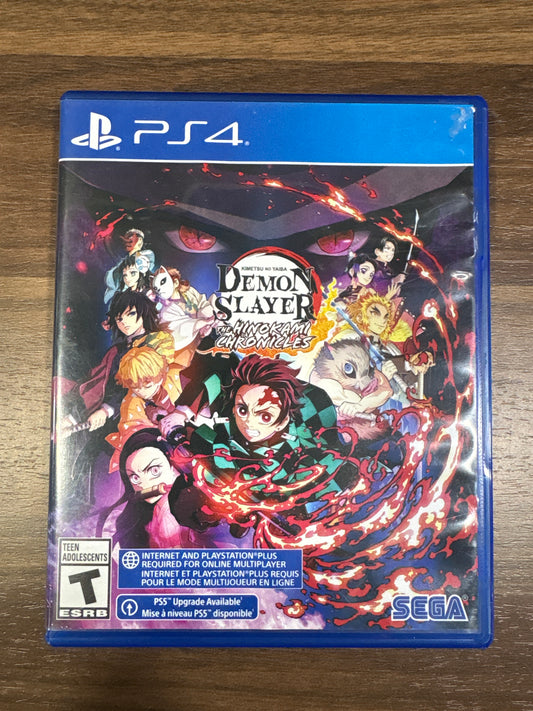 Demon Slayer the Hinokami Chronicles PS4