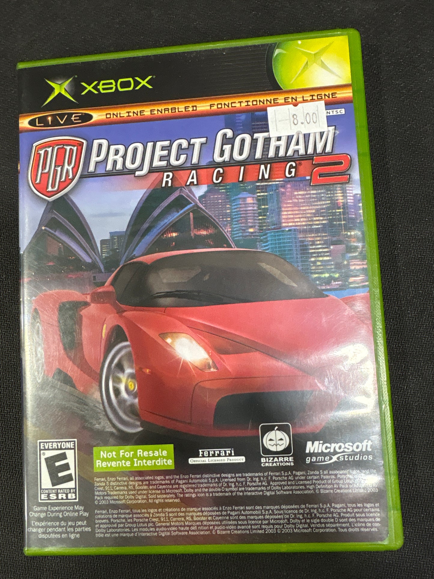Project Gotham racing 2/ Arcade