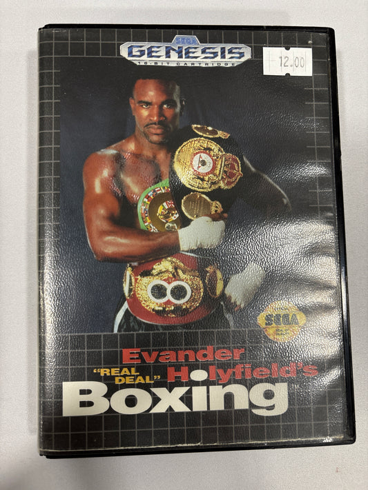 Evander Holyfield’s “Real Deal” Boxing Sega Genesis