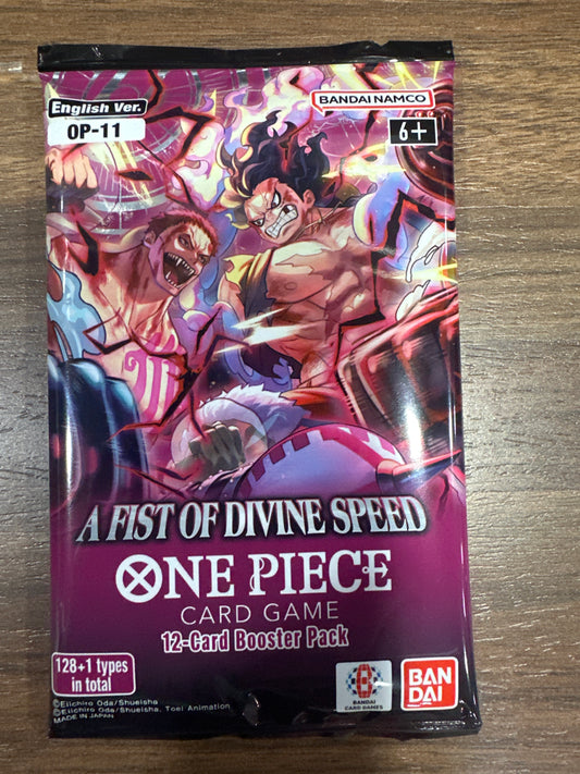 A Fist Of Divine Speed Booster Pack
