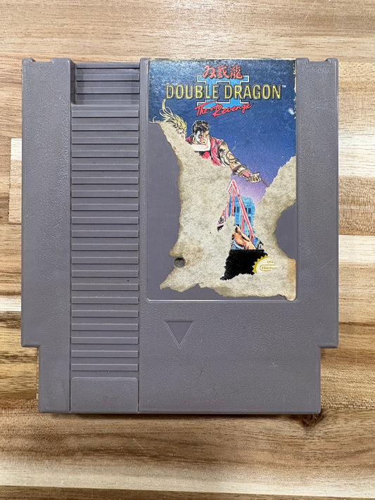 Double Dragon II Cosmetic flaws