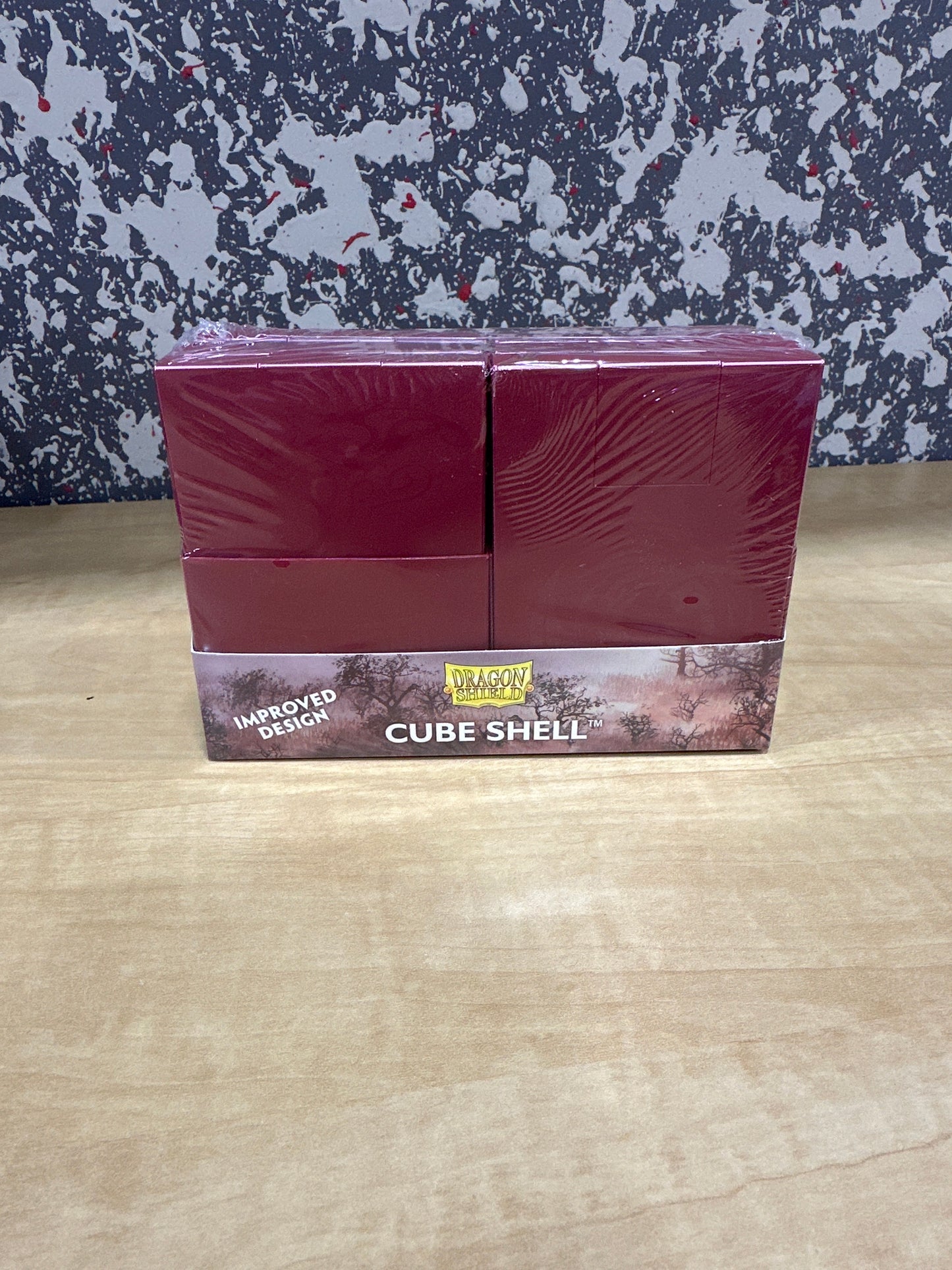 Dragon Shield Red Cube Shell