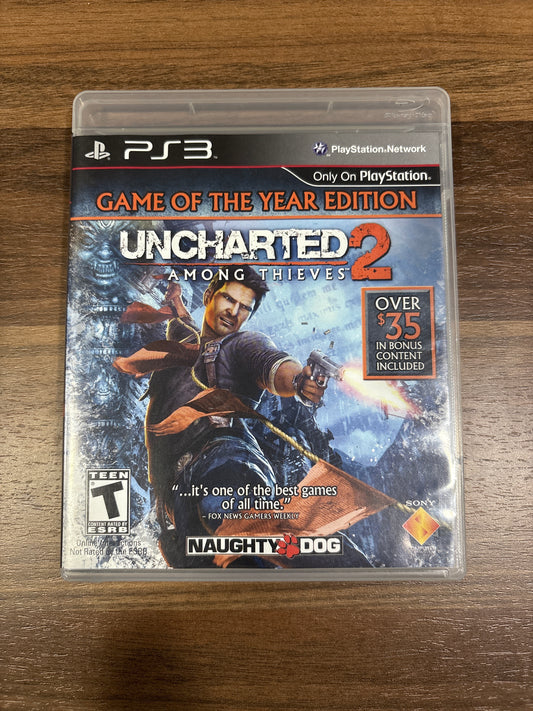 Uncharted 2 Among Thieves GOTY PS3