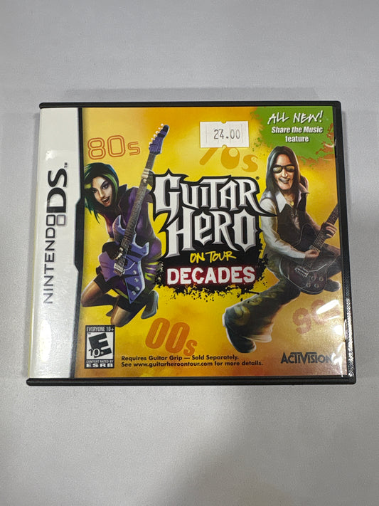 Guitar Hero on Tour Decades Nintendo DS