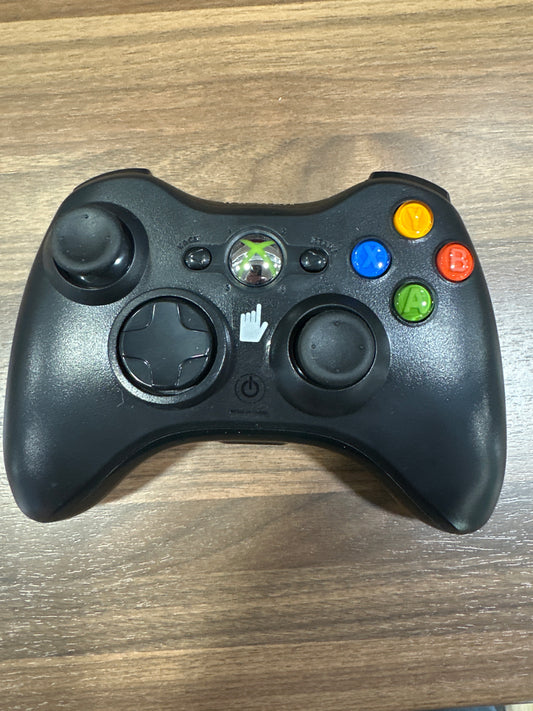 New Black Xbox 360 Controller Refurbished