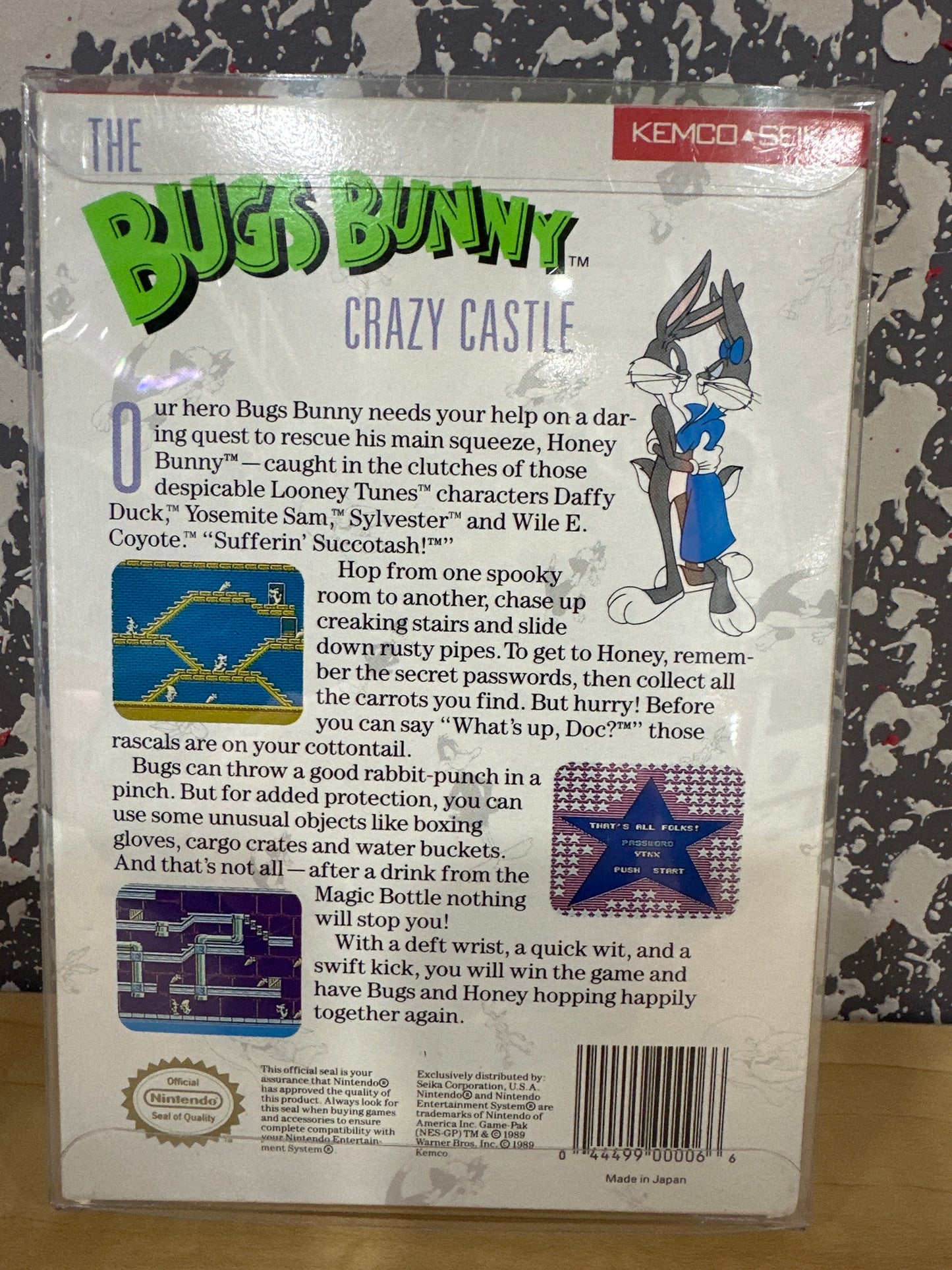 The Bugs Bunny Crazy Castle CIB