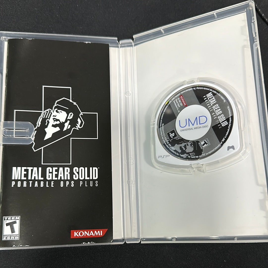 Meta Gear Solid Portable Ops Plus