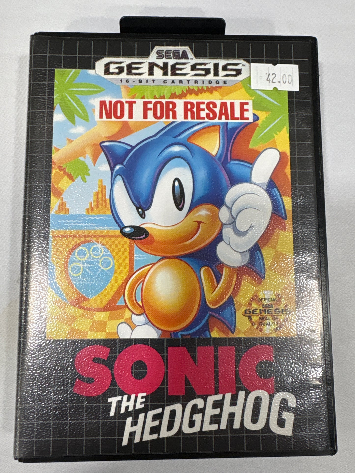 Sonic the Hedgehog Not For Resale