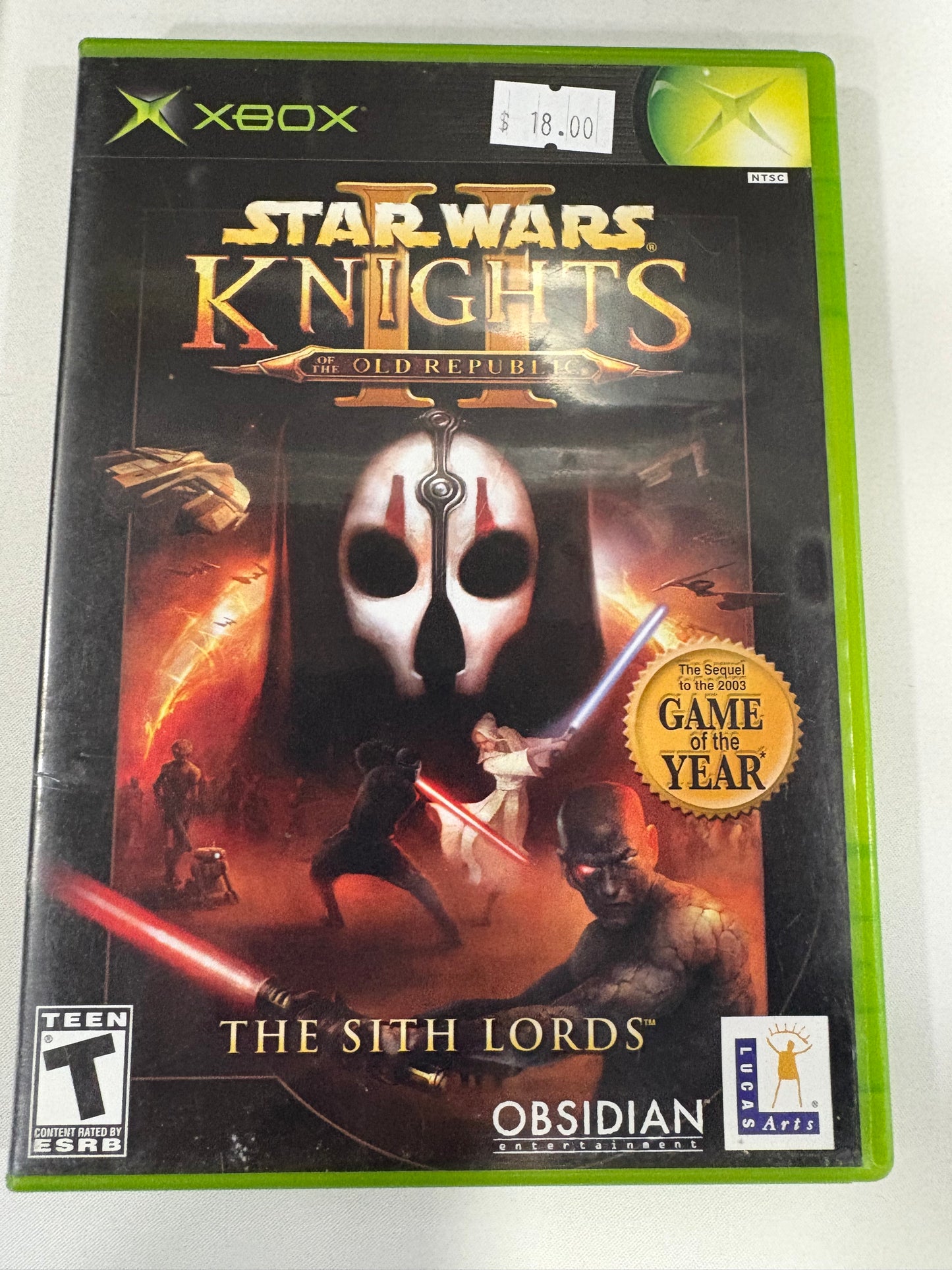 Star Wars Knights of the Old Republic The Sith Lords
