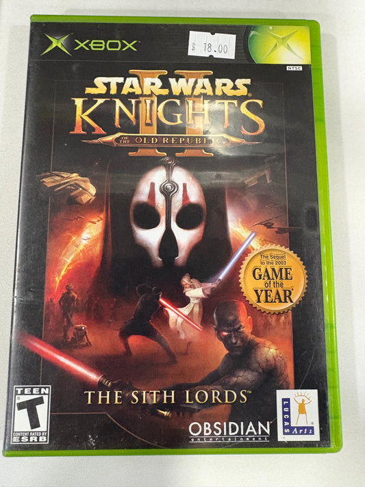 Star Wars Knights of the Old Republic The Sith Lords