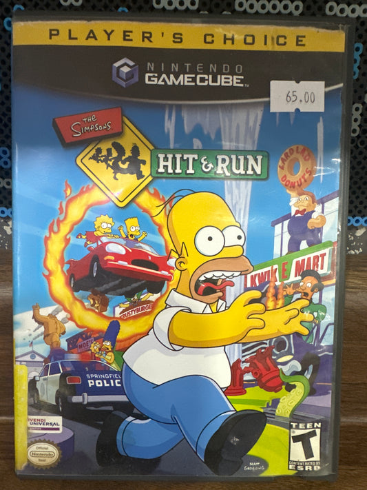 Simpsons Hit and Run Players Choice (Cosmetic Flaws)
