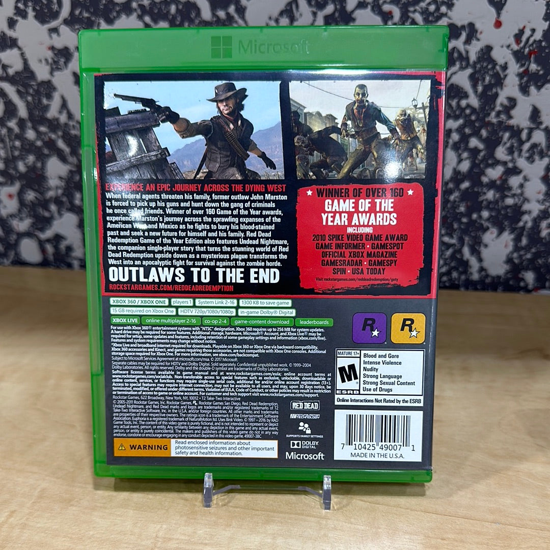 Red Dead Redemption Game of the Year Edition