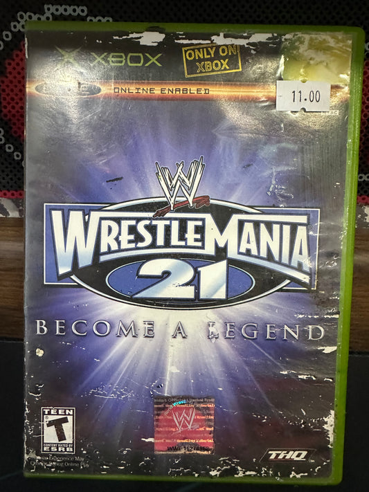 Wrestlemania 21 (Cosmetic Flaws)