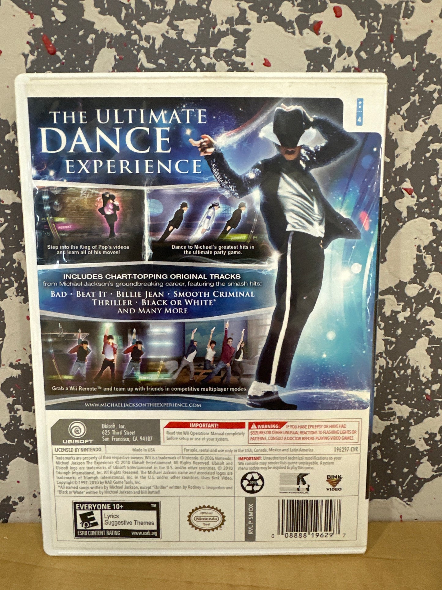 Micheal Jackson The Experience Walmart Exclusive