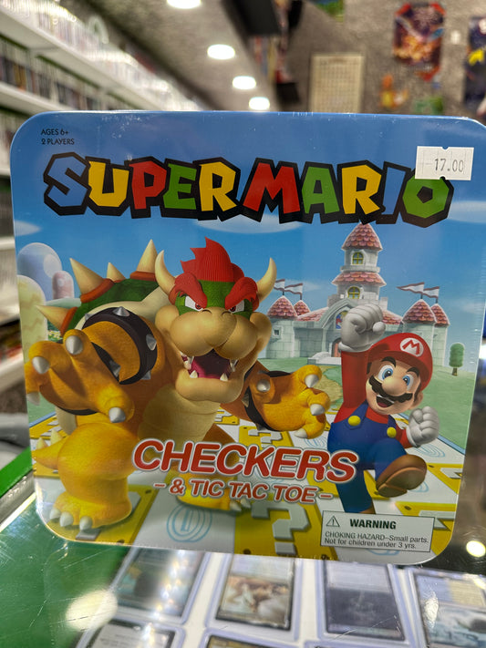 Super Mario Checker and Tic tac Toe