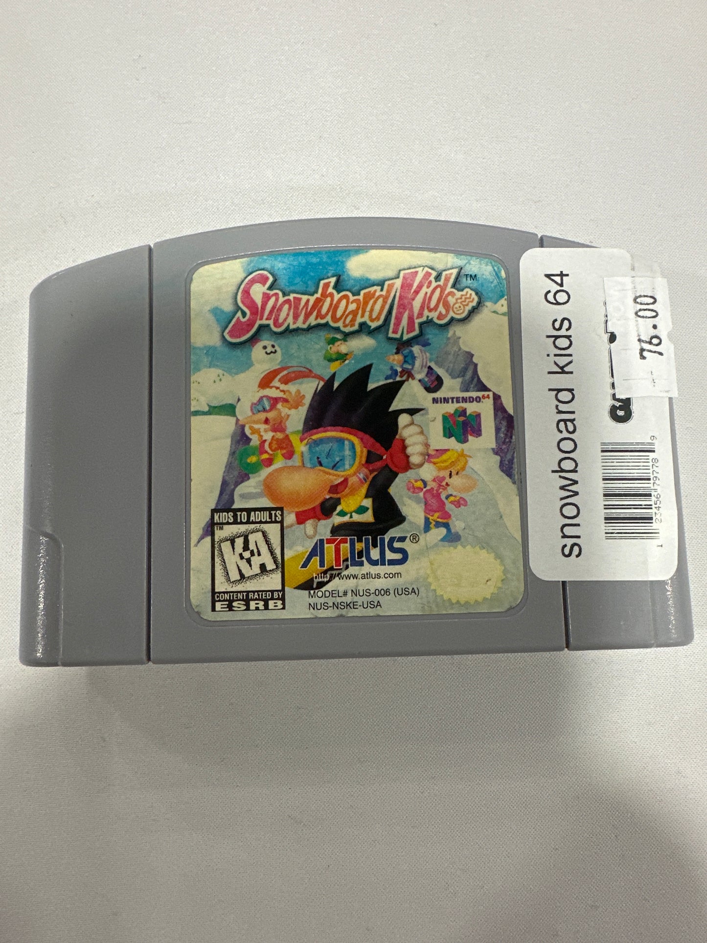 Snowboard kids 64 (Cosmetic Flaws)