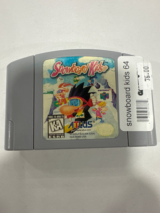 Snowboard kids 64 (Cosmetic Flaws)