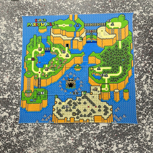 Super Mario World Tapestry 3x3ft