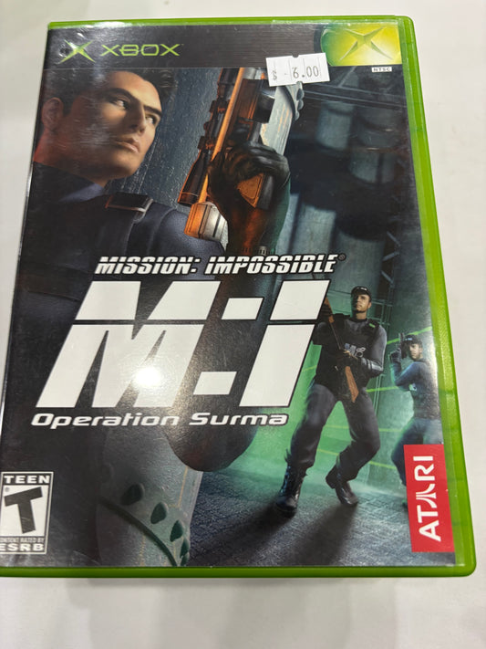 Mission: Impossible M:I Operation Surma