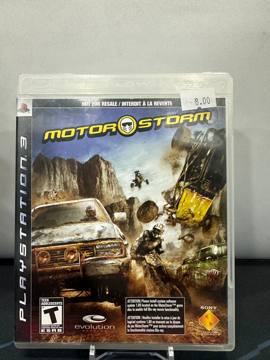 Motor Storm Not For Resale