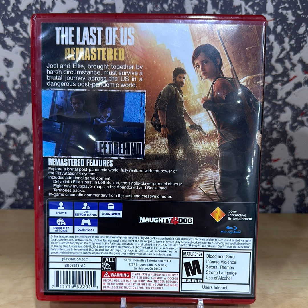 The Last Of Us Remastered Greatest Hits