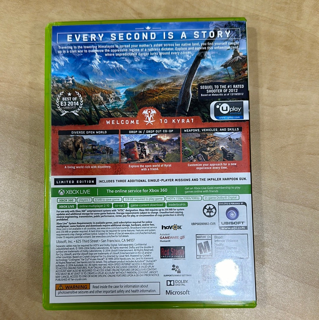 Far cry 4 limited edition