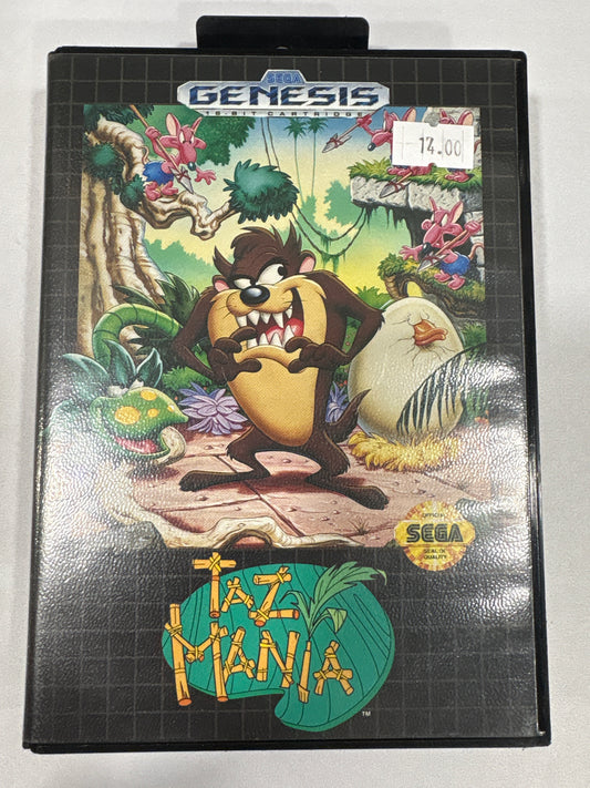 Taz Mania Sega Genesis