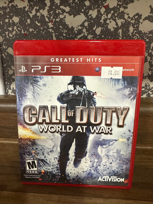 Call of Duty World At War Greatest Hits
