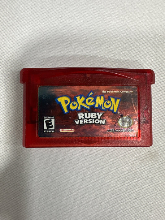 Pokémon Ruby Version Gameboy Advance