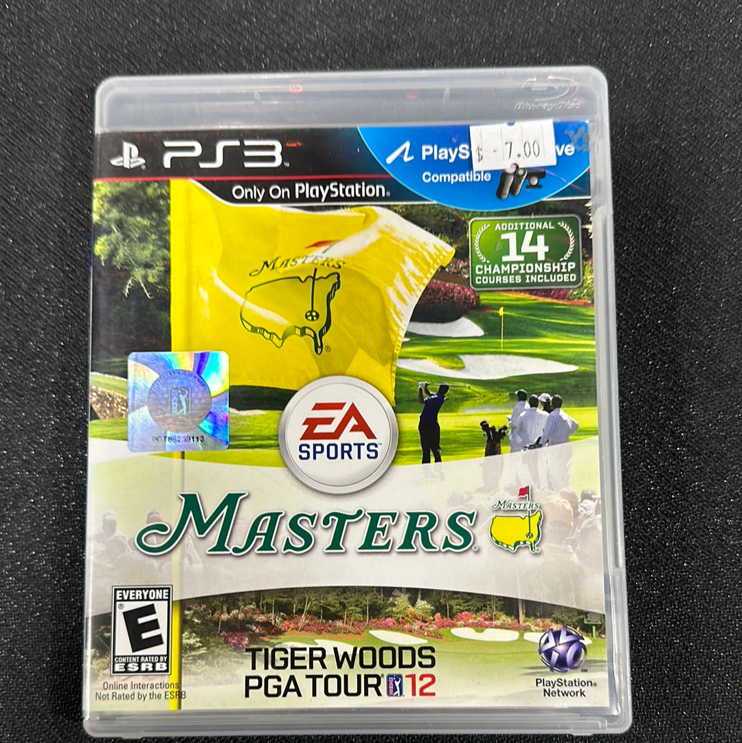 Tiger Woods PGA Tour Masters 2012