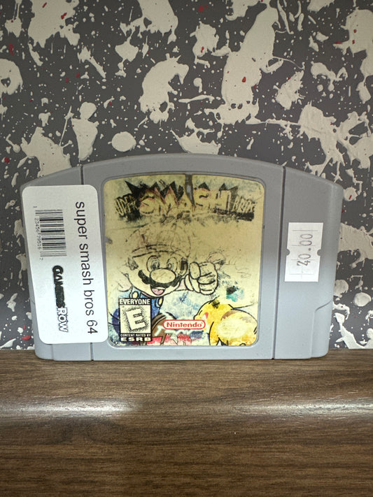 Super smash bros 64 Cosmetic Flaws