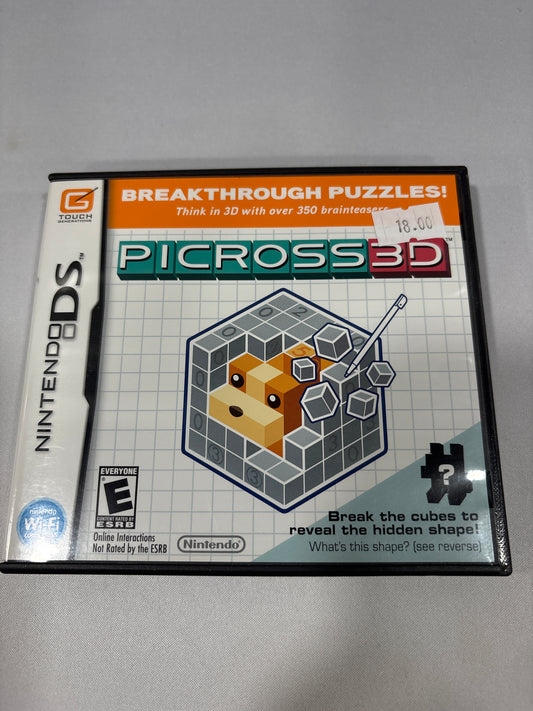 Picross 3D Nintendo DS