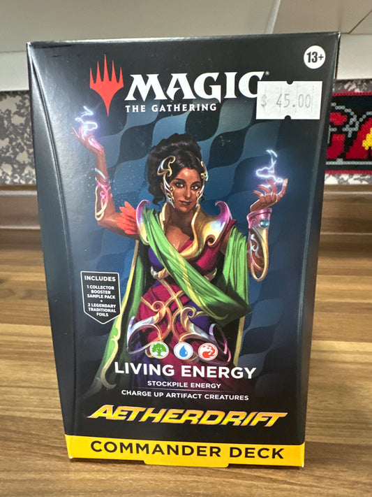 Aetherdrift Living Energy Commander Deck