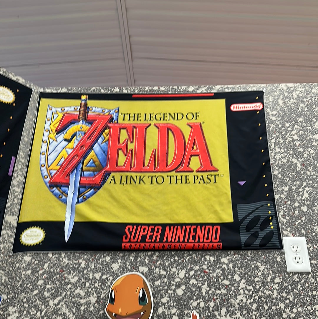 Zelda link to the past box art