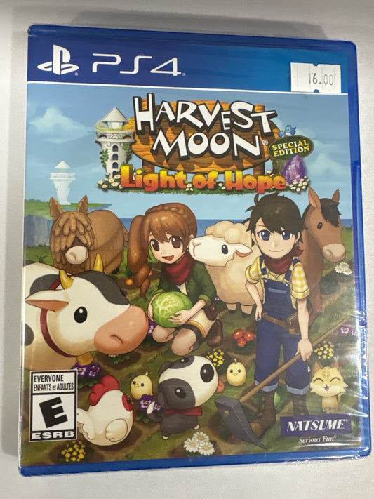 Harvest Moon Light of Hope special edition sealed PS4