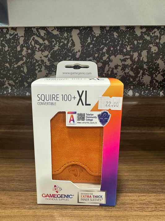 Squire 100+ XL Deck Box Orange