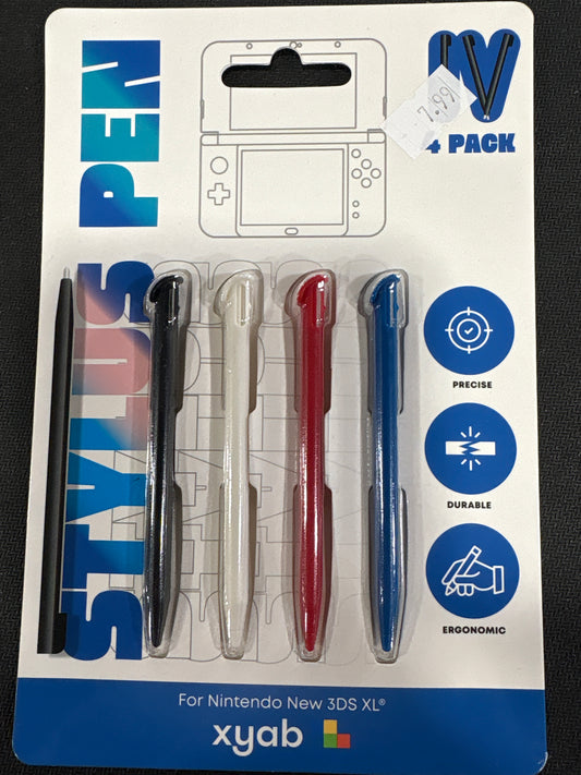 4 pack stylus Nintendo 3DS XL