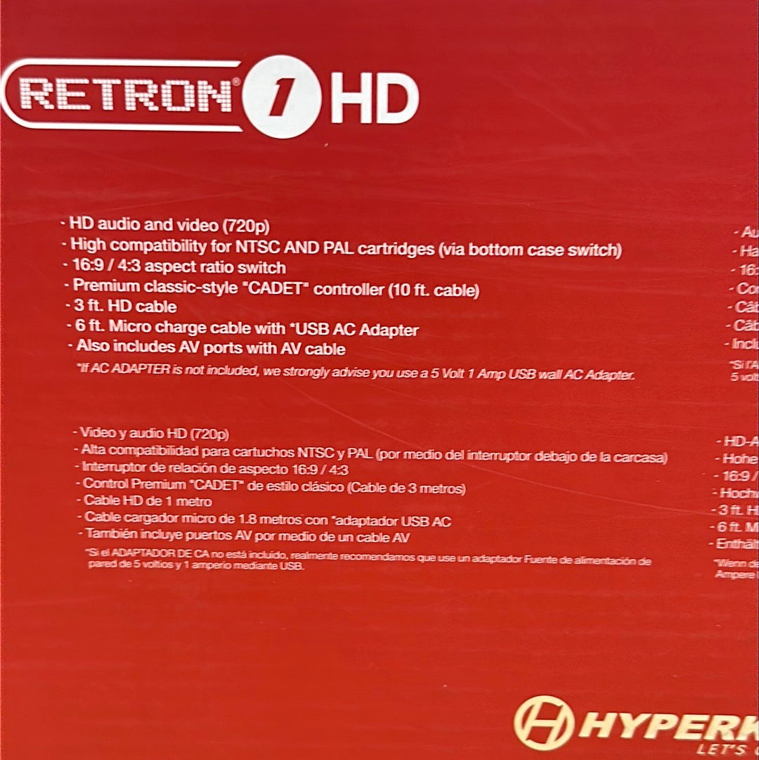 Retron 1 HD