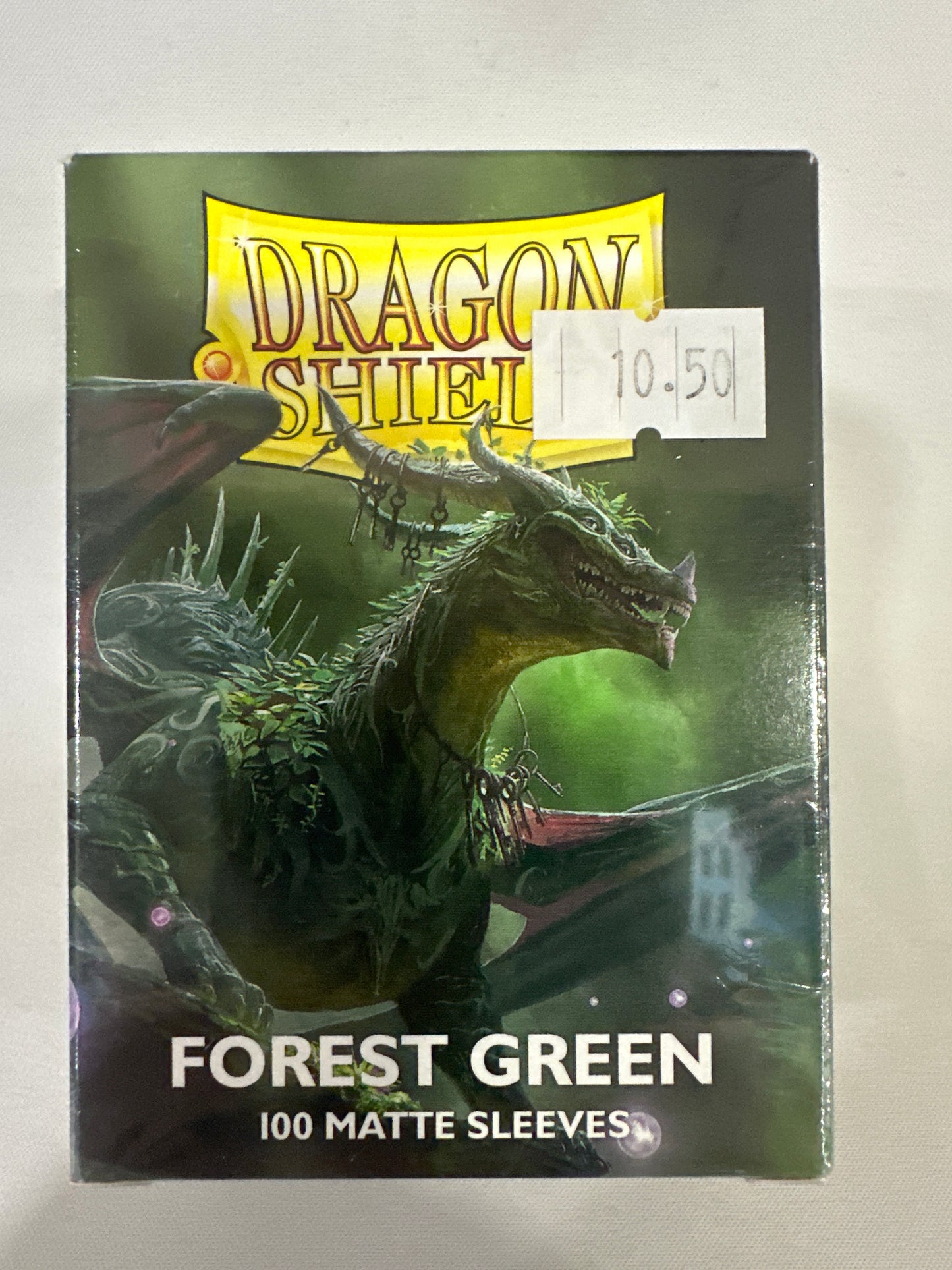 Forest Green 100 Ct Matte Standard Size Sleeves Dragon Shield