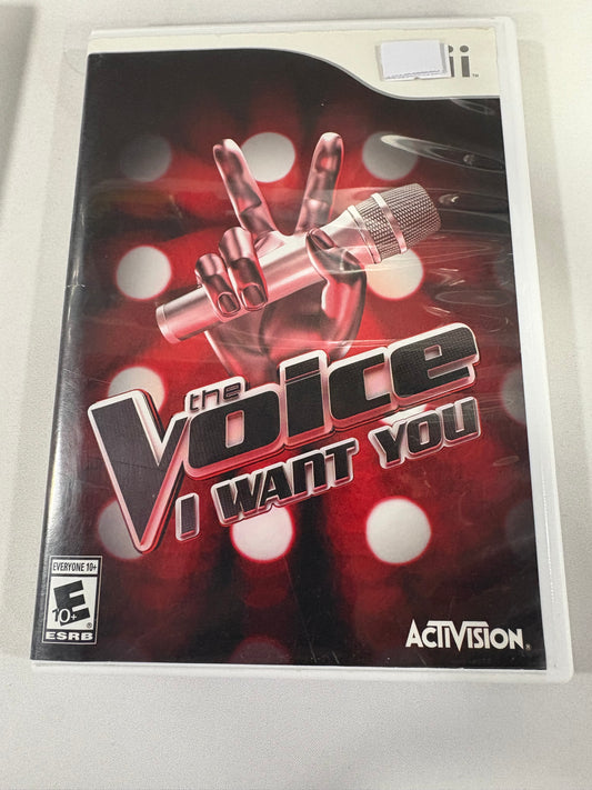 The Voice I want You