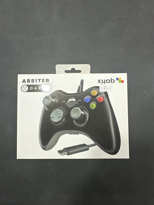 Black Xbox 360 Wired Controller
